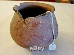 Pre-historic Native American Anasazi Hand Coiled Pottery