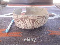 Prehistoric Native American Anasazi Pottery artifacts Bowl MUSEUM QUALITY #2