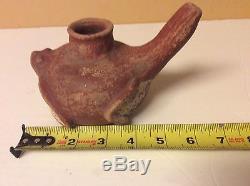 Quapaw frog pot native american indian 6 long mississippian pottery