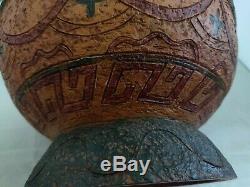 RARE Antique Native American Indian Pottery Bowl