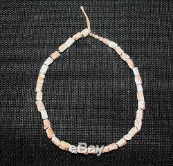 RARE Pre-1600's Native American Shell & Bead Bracelet Guaranteed AACA