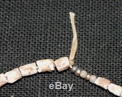 RARE Pre-1600's Native American Shell & Bead Bracelet Guaranteed AACA