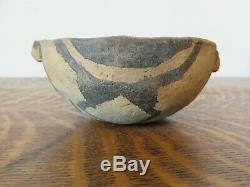 Rare Antique Mohave Indian Pottery Effigy Bowl