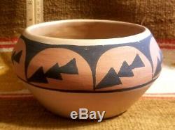 Rare Carlos Sunrise Dunlop Native American Pottery Pot San Ildefonso 1958-1981