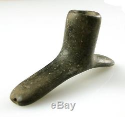 Rare Shell Tempered Pottery Tallied Pipe Jackson G10 Coa