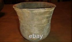 Restored Ark Foster Trailed Caddo Jar Ancient Native American Indian Pottery