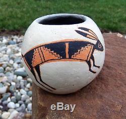 Richard Zane Smith 80 Southwest American Native Indian Rabbit Pot