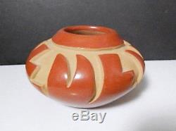 SANTA CLARA Pueblo Native American Redware Pottery 5 Bowl, ANITA SUAZO