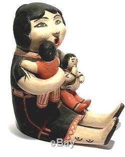 Seferina Ortiz 1931-2007 Cochiti New Mexico Storyteller Doll Native American