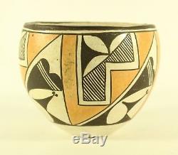 SIGNED MRY LEWIS ACOMA Polychrome Jar Acoma Pottery Pueblo New Mexico
