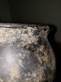 SOLID Native American Pottery Vessel Arkansas Mississippian Authentic No Resto