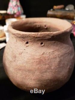 SOLID Native American Pottery Vessel Missouri Mississippian Authentic No Resto