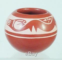 San Ildefonso Indian Avanyu Pottery by Eric Fender
