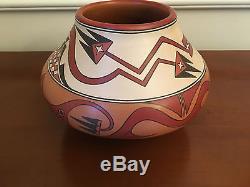 Santa Clara Pottery Double Avanyu by Lois Gutierrez Native American