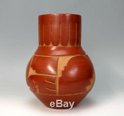 Santa Clara Pueblo Indian Pottery Carved Large Jar Kimberly Garcia
