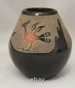 Santa Clara Pueblo Pottery CORN MOQUINO 3 x 3