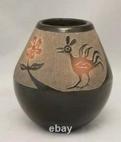 Santa Clara Pueblo Pottery CORN MOQUINO 3 x 3