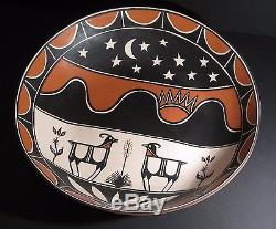 Santo Domingo Kewa Pueblo Pottery by Tenorio LARGE 18-inch Bowl