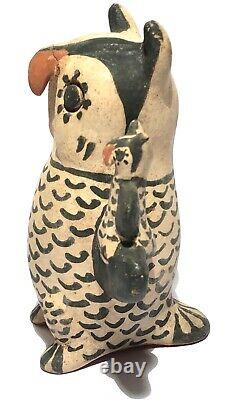 Seferina Ortiz Cochiti New Mexico Pueblo Pottery Storyteller Owl Native American