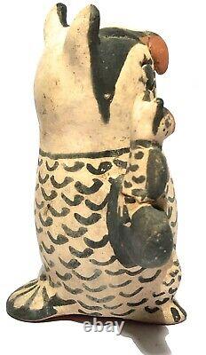 Serafina Ortiz Cochiti New Mexico Pueblo Pottery Storyteller Owl Native American