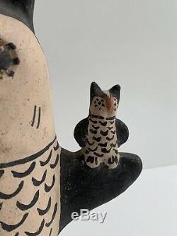 Serafina Ortiz Cochiti New Mexico Pueblo Pottery Storyteller Owl Native American
