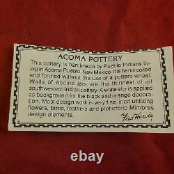 Sharon Stevens SL Pottery Acoma Pueblo Native American Indiginous Vintage Pot