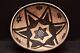 Signed ANASAZI Pottery BOWL Silent Sands W star motif 6.5 Native American