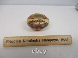 Signed Priscilla Namingha Nampeyo Native American Hopi Miniature Polychrome Pot