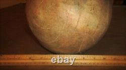Solid TX Taylor Engraved Olla Ancient Native American Indian Caddo Pottery withCOA