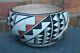 Southwest Native American Acoma Pueblo Pottery Polychrome Bowl Unsigned Cir. 70s