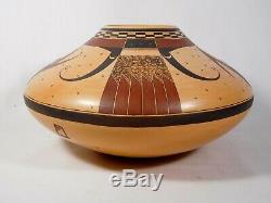 Spectacular Hopi Indian Pottery Jar By Multi Award Winning Artist Karen Abeita