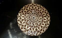 Spectacular Rachel Concho Acoma Pottery New Mexico Geometric Seed Pot