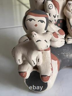 Storyteller Pottery Doll By Jemez Pueblo Artist Mary Ellen Toya Native American