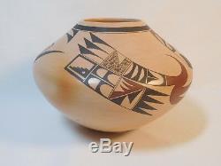 Stunning Grandma Joy Hopi Indian Pottery By Award Winning Artist Karen Abeita