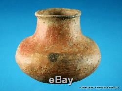 Super Fine Authentic Flared Rim G-10 Pottery Water Bottle Arrowheads Artifacts