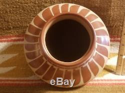 Super Rare Carmelita Dunlop Native Americn Sunrise Pottery Olla San Ildefonso Nm