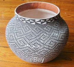 Superb Acoma Nm Pueblo Native American Pottery Melissa Antonio-price Reduced