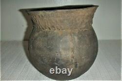 Texas Nash Neck Banded Jar Ancient Native American Caddo Indian Pottery withCOA