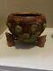 VINTAGE NATIVE AMERICAN INDIAN NAVAJO POTTERY POT With Collecting Rocks