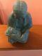 Van Briggle Pottery 8 Native American Indian Maiden With Baby Ming Blue