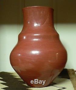 Very Large Native American Billy Cain Santa Clara Pottery