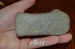 Very Nicelyl Made Effigy Mississippian Pottery Elbow Pipe Crittenden Co Arkansas