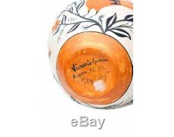 Victoria Garcia, Acoma Pottery, Bird Design, Wedding Vase, 15 x 11 1/2