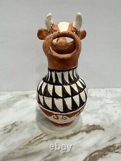 Vintage 1960's Native American Cow Creamers by Artist Mabel Brown
