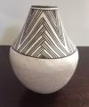 Vintage ACOMA PUEBLO Vase Pottery Signed by LUCY M. LEWIS