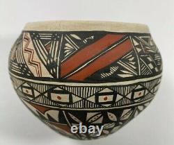 Vintage Acoma Native American Pottery Natasha Rascon Albuquerque NM RARE