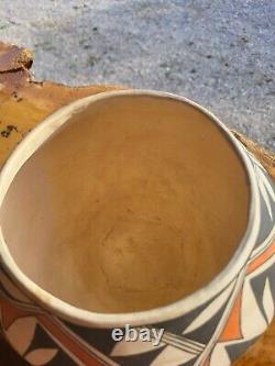 Vintage Acoma Polychrome Pot