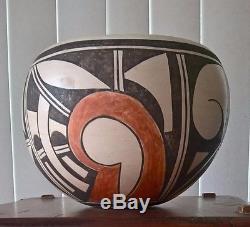 Vintage HOPI Native American Indian Hand Painted Pottery Bowl