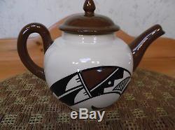 Vintage Hopi Indian Pottery Collection Signed Pentura also R. Burton Collection