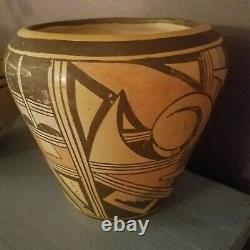 Vintage Large Hopi Pueblo Pottery Native American Indian